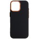 Чохол для мобільного телефона Armorstandart LikeCarbon2 SE MagCase Apple iPhone 17 Kevlar Black Orange (ARM89163)