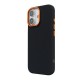 Чохол для мобільного телефона Armorstandart LikeCarbon2 SE MagCase Apple iPhone 17 Kevlar Black Orange (ARM89163)