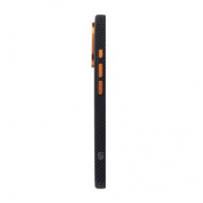 Чохол для мобільного телефона Armorstandart LikeCarbon2 SE MagCase Apple iPhone 17 Kevlar Black Orange (ARM89163) Чохол для мобільного телефона Armorstandart LikeCarbon2 SE MagCase Apple iPhone 17 Kevlar Black Orange (ARM89163) - Фото