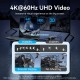 Концентратор Vention USB-C 5-in-1 3xUSB 3.0 + HDMI 4K60Hz + USB-C PD100W gray (TGMHB) Концентратор Vention USB-C 5-in-1 3xUSB 3.0 + HDMI 4K60Hz + USB-C PD100W gray (TGMHB)