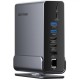 Концентратор Vention USB-C 15-in-1 2xHDMI + DisplayPort + RJ45 + SD/TF + 3.5mm gray (TPUH0) Концентратор Vention USB-C 15-in-1 2xHDMI + DisplayPort + RJ45 + SD/TF + 3.5mm gray (TPUH0)