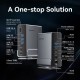 Концентратор Vention USB-C 15-in-1 2xHDMI + DisplayPort + RJ45 + SD/TF + 3.5mm gray (TPUH0) Концентратор Vention USB-C 15-in-1 2xHDMI + DisplayPort + RJ45 + SD/TF + 3.5mm gray (TPUH0)