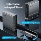 Концентратор Vention USB-C 15-in-1 2xHDMI + DisplayPort + RJ45 + SD/TF + 3.5mm gray (TPUH0) Концентратор Vention USB-C 15-in-1 2xHDMI + DisplayPort + RJ45 + SD/TF + 3.5mm gray (TPUH0)