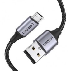 Дата кабель USB 2.0 AM to Micro 5P 2.0m Ugreen (UGR-60148) - Фото