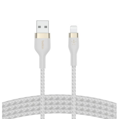 Дата кабель USB 2.0 AM to Lightning Belkin (CAA010BT3MWH)
