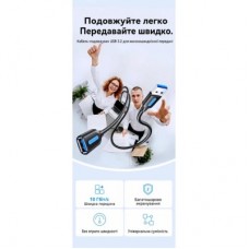 Дата кабель USB 3.2 AM/AF 1.5m 10Gbps PVC black Vention (CBOBG) - Фото
