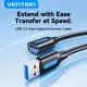 Дата кабель USB 3.2 AM/AF 2.0m 10Gbps PVC black Vention (CBOBH) Дата кабель USB 3.2 AM/AF 2.0m 10Gbps PVC black Vention (CBOBH)