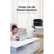 Дата кабель USB 2.0 AM/AF 1.0m PVC black Vention (CBIBF) - Фото