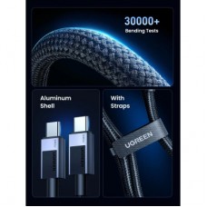 Дата кабель USB-C to USB-C 2.0m PD3.1 240W L513 gray Ugreen (45068) - Фото