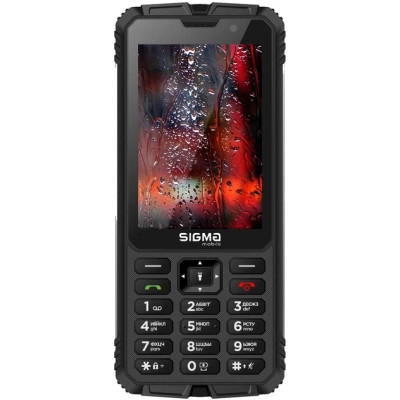 Мобильный телефон Sigma X-treme PM68 Black (4827798686911)