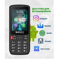 Мобільний телефон Sigma X-style S3501 Black (4827798345511) - Фото