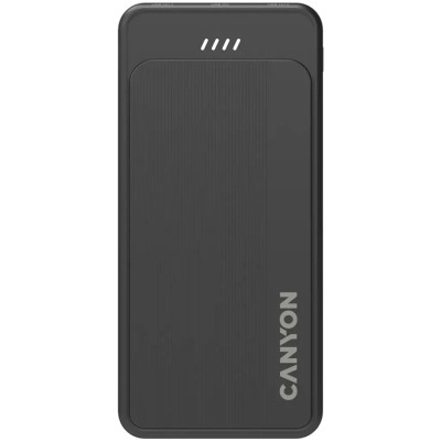 Батарея універсальна Canyon OnPower 100 10000 mAh, 5В/2А, Black (CNS-CPB100B)