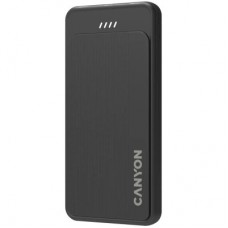 Батарея універсальна Canyon OnPower 100 10000 mAh, 5В/2А, Black (CNS-CPB100B) - Фото