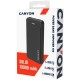 Батарея універсальна Canyon OnPower 100 10000 mAh, 5В/2А, Black (CNS-CPB100B) Батарея універсальна Canyon OnPower 100 10000 mAh, 5В/2А, Black (CNS-CPB100B)