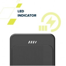 Батарея універсальна Canyon OnPower 100 10000 mAh, 5В/2А, Black (CNS-CPB100B) - Фото