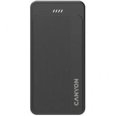Батарея універсальна Canyon OnPower 200 20000 mAh, 5В/2А, Black (CNS-CPB200B) - Фото
