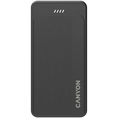 Батарея універсальна Canyon OnPower 200 20000 mAh, 5В/2А, Black (CNS-CPB200B)