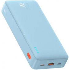 Батарея універсальна Baseus Airpow 20000 mAh 20W PD/3.0, QC/3.0, blue (P10022804313-00) - Фото