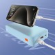 Батарея універсальна Baseus Airpow 20000 mAh 20W PD/3.0, QC/3.0, blue (P10022804313-00)