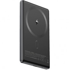 Батарея универсальная Sigma X-power SI05A7QL-MAG 5000mAh, Magnetic wireless 15W, PD, QC, 20Wmax, MagSafe (4827798359419) - Фото