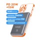 Батарея универсальная Sigma X-power SI05A7QL-MAG 5000mAh, Magnetic wireless 15W, PD, QC, 20Wmax, MagSafe (4827798359419) Батарея универсальная Sigma X-power SI05A7QL-MAG 5000mAh, Magnetic wireless 15W, PD, QC, 20Wmax, MagSafe (4827798359419)