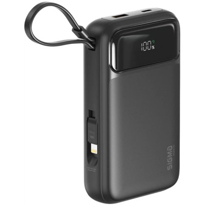 Батарея универсальная Sigma X-power SI20A8QL-MAG 20000mAh, Magnetic wireless 15W, PD, QC, 22,5W, MagSafe (4827798434611)