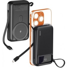 Батарея универсальная Sigma X-power SI20A8QL-MAG 20000mAh, Magnetic wireless 15W, PD, QC, 22,5W, MagSafe (4827798434611) - Фото