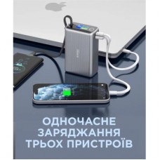 Батарея універсальна Sigma X-power SI25A5QLX 25000 mAh, 100 W (4827798848715) - Фото