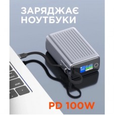 Батарея універсальна Sigma X-power SI25A5QLX 25000 mAh, 100 W (4827798848715) - Фото