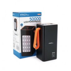Батарея універсальна ACL 50000mAh, 22.5W, PD, Black (PW-55) - Фото