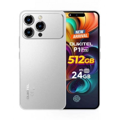 Смартфон Oukitel P1 Pro 8/512GB Silver