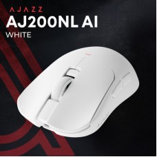 Мышка Ajazz AJ200 Near Link AI MC Wireless/Bluetooth/USB White (AJ200-NL-AI-MC-W) Мышка Ajazz AJ200 Near Link AI MC Wireless/Bluetooth/USB White (AJ200-NL-AI-MC-W) - Фото