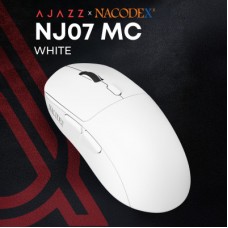 Мышка Ajazz NJ07-MC Combo Wireless/Bluetooth/USB White (NJ07-MC-W) Мышка Ajazz NJ07-MC Combo Wireless/Bluetooth/USB White (NJ07-MC-W) - Фото