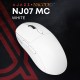 Мышка Ajazz NJ07-MC Combo Wireless/Bluetooth/USB White (NJ07-MC-W)