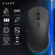 Мышка Ajazz NJ07-MC Combo Wireless/Bluetooth/USB Black (NJ07-MC-B)