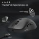 Мышка Ajazz NJ07-MC Combo Wireless/Bluetooth/USB Black (NJ07-MC-B)