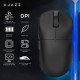 Мышка Ajazz x Nacodex NJ08-MC Wireless/Bluetooth/USB Black (NJ08-MC-B)