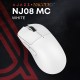 Мышка Ajazz x Nacodex NJ08-MC Wireless/Bluetooth/USB White (NJ08-MC-W)