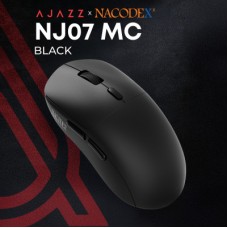 Мышка Ajazz NJ07-MC Combo Wireless/Bluetooth/USB Black (NJ07-MC-B) Мышка Ajazz NJ07-MC Combo Wireless/Bluetooth/USB Black (NJ07-MC-B) - Фото