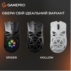 Мышка GamePro Genesis Hollow Wireless/Bluetooth/USB Black (GM870HB) - Фото