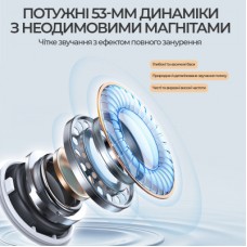 Наушники Ajazz AHM10 Max Black (AHM10-MAX-B) Наушники Ajazz AHM10 Max Black (AHM10-MAX-B) - Фото
