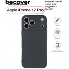 Чохол для мобільного телефона BeCover Apple iPhone 17 Pro Black (713760) - Фото