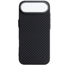 Чохол для мобільного телефона Armorstandart LikeCarbon2 MagCase Apple iPhone 17 Air Carbon Black (ARM86260) - Фото