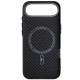Чохол для мобільного телефона Armorstandart LikeCarbon2 MagCase Apple iPhone 17 Air Carbon Black (ARM86260)