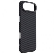 Чохол для мобільного телефона Armorstandart LikeCarbon2 MagCase Apple iPhone 17 Air Carbon Black (ARM86260) - Фото