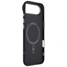 Чохол для мобільного телефона Armorstandart LikeCarbon2 MagCase Apple iPhone 17 Air Carbon Black (ARM86260) - Фото