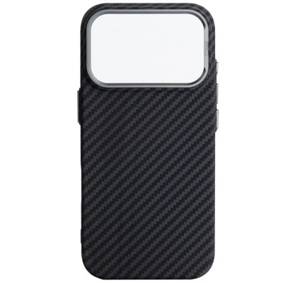 Чохол для мобільного телефона Armorstandart LikeCarbon2 MagCase Apple iPhone 17 Pro Carbon Black (ARM86258)
