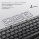 Клавиатура Ajazz AK820 V2 White Peach Switch Wireless/Bluetooth/USB UA White (AK820-V2-WP-S-W)