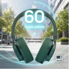 Наушники ColorWay Aero ANC Green (CW-HBT02G) - Фото