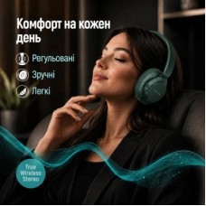 Наушники ColorWay Aero ANC Green (CW-HBT02G) - Фото